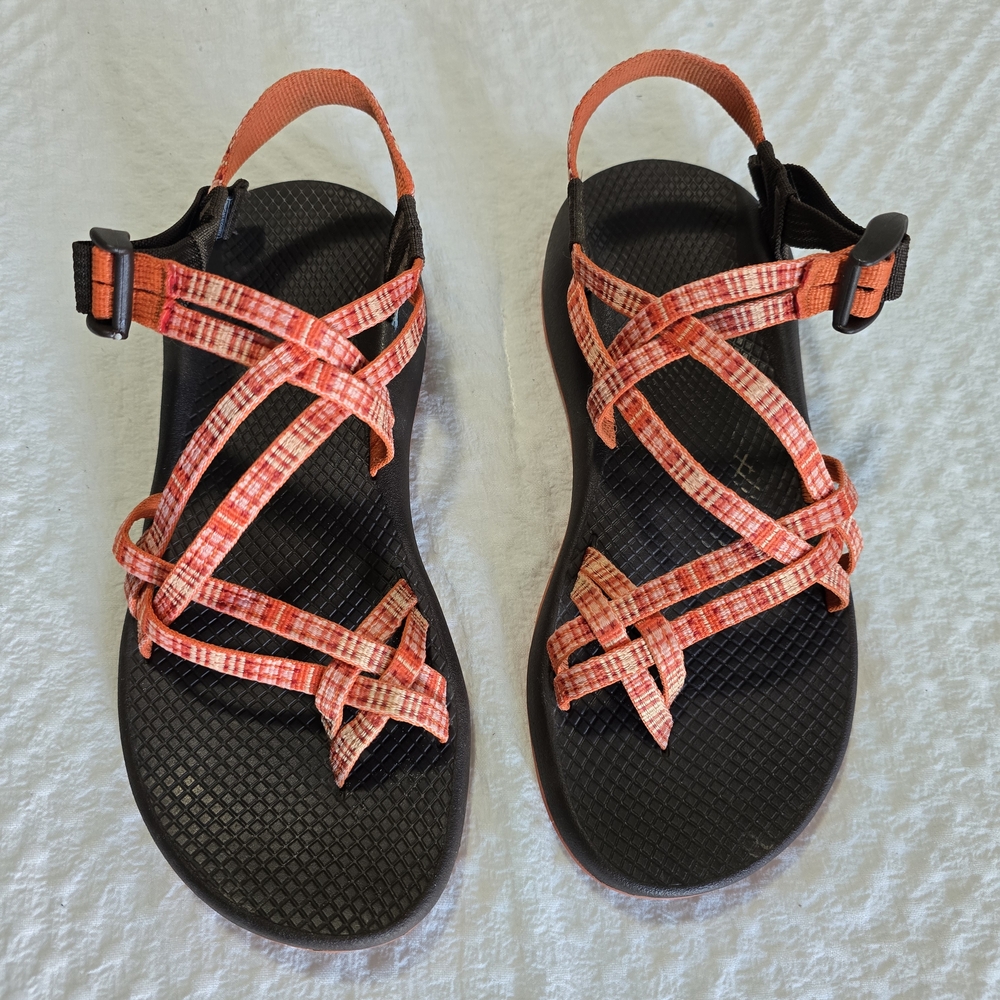 Chaco Women's Sandals - Black and Red Plaid - Picture 1 of 4